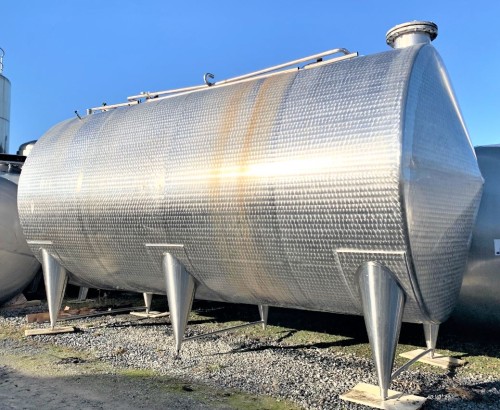 Behälter 40.000 Liter aus V2A einwandig