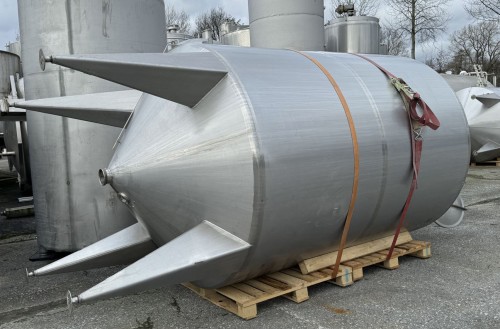 Behälter 8.500 Liter aus V2A einwandig, gebraucht