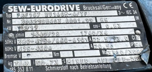 Behälter 15.000 Liter aus V2A einwandig, gebraucht