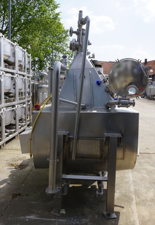 Mischer 230 Liter aus V4A, temperierbar, isoliert, gebraucht