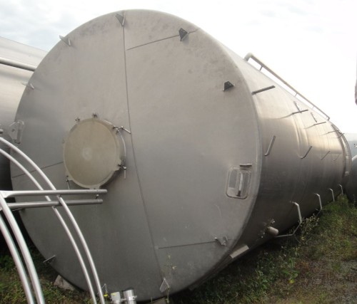 Silo 30.000 Liter aus Aluminium, einwandig, gebraucht