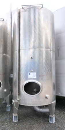 Behälter 4.100 Liter aus V4A einwandig, gebraucht