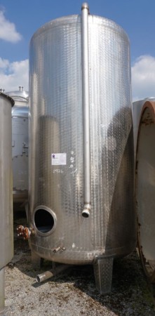 Behälter 7.000 Liter aus V2A, einwandig, gebraucht